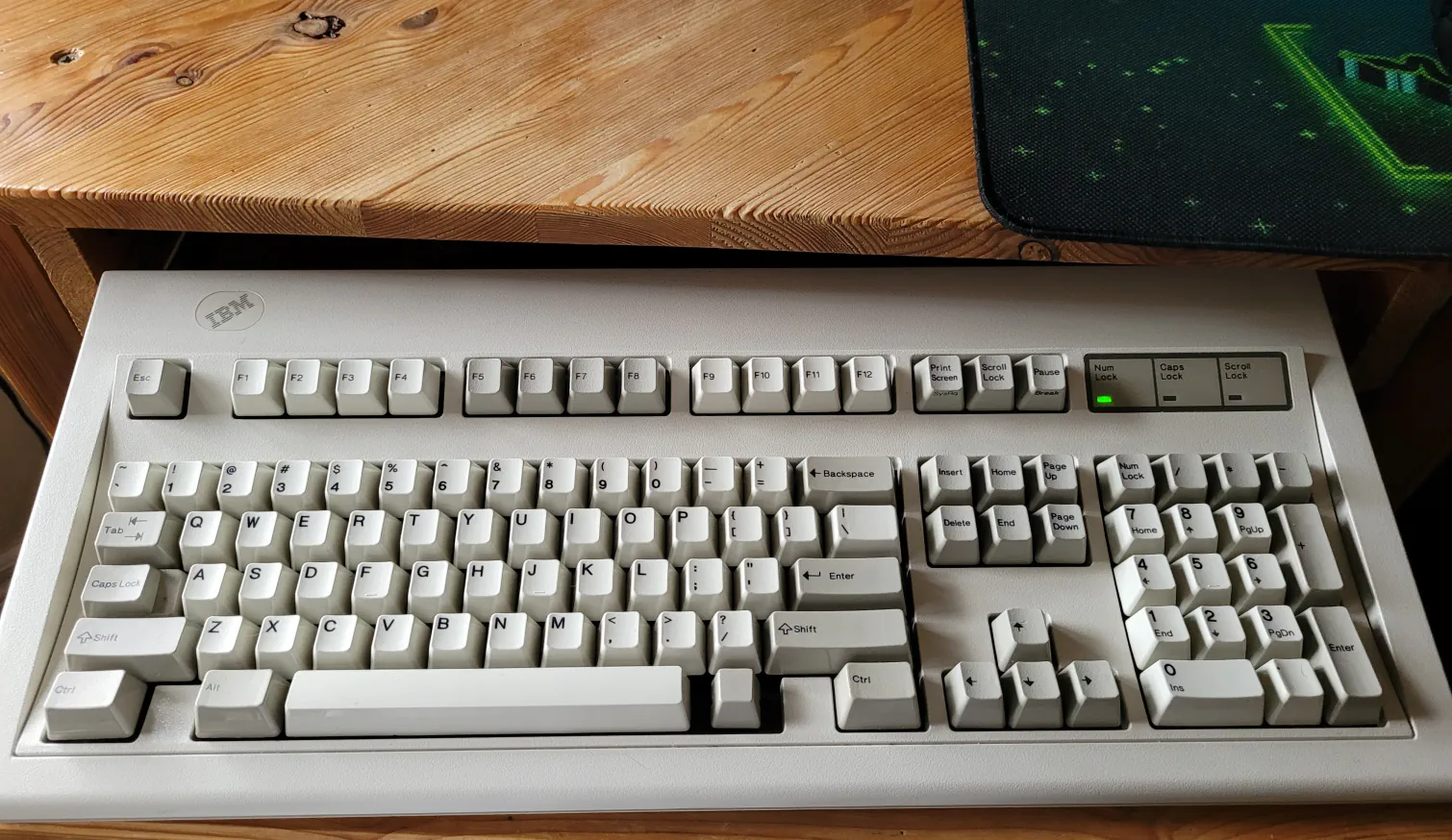 My grey badge M102 P/N 1391401 fully restored and at
                            my desk used as my daily driver.